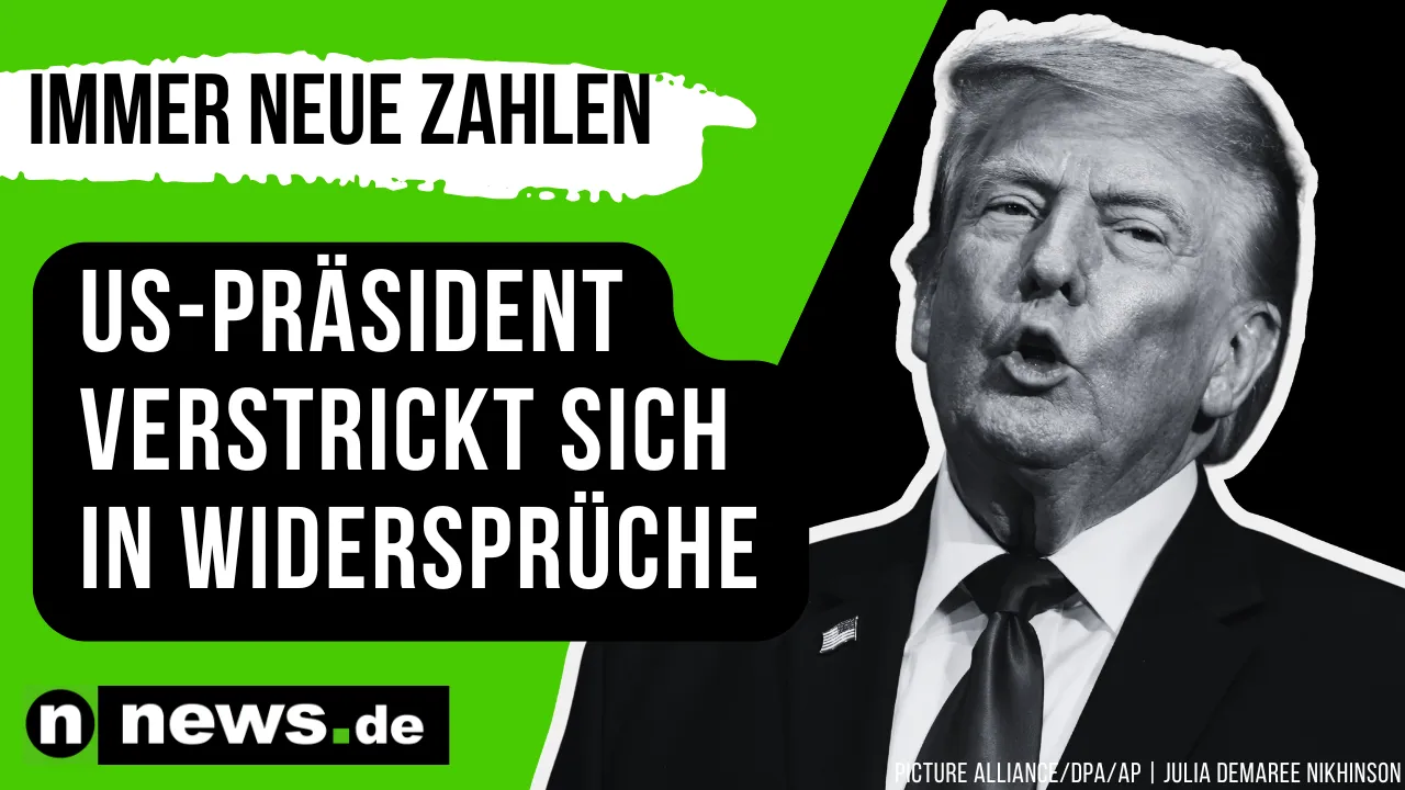 Donald Trump: Immer neue Zahlen – US-Präsident verstrickt sich in Widersprüche